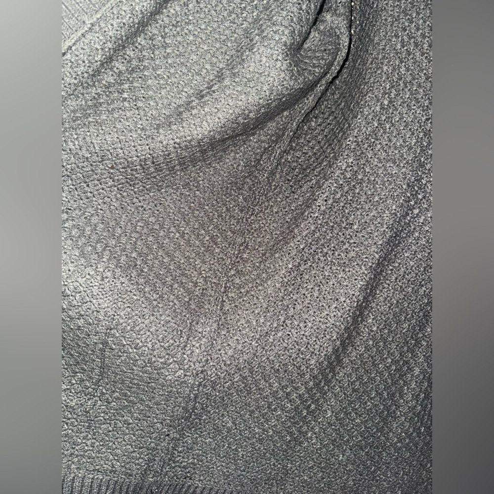 Cozy Queen Gray Women's Cardigan Sweater - Picture 5 of 10